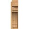Ekena Millwork Merced Block Rough Sawn Outlooker, Western Red Cedar, 8"W x 22"D x 30"H OUT08X22X30MRC05RWR - alternate 2